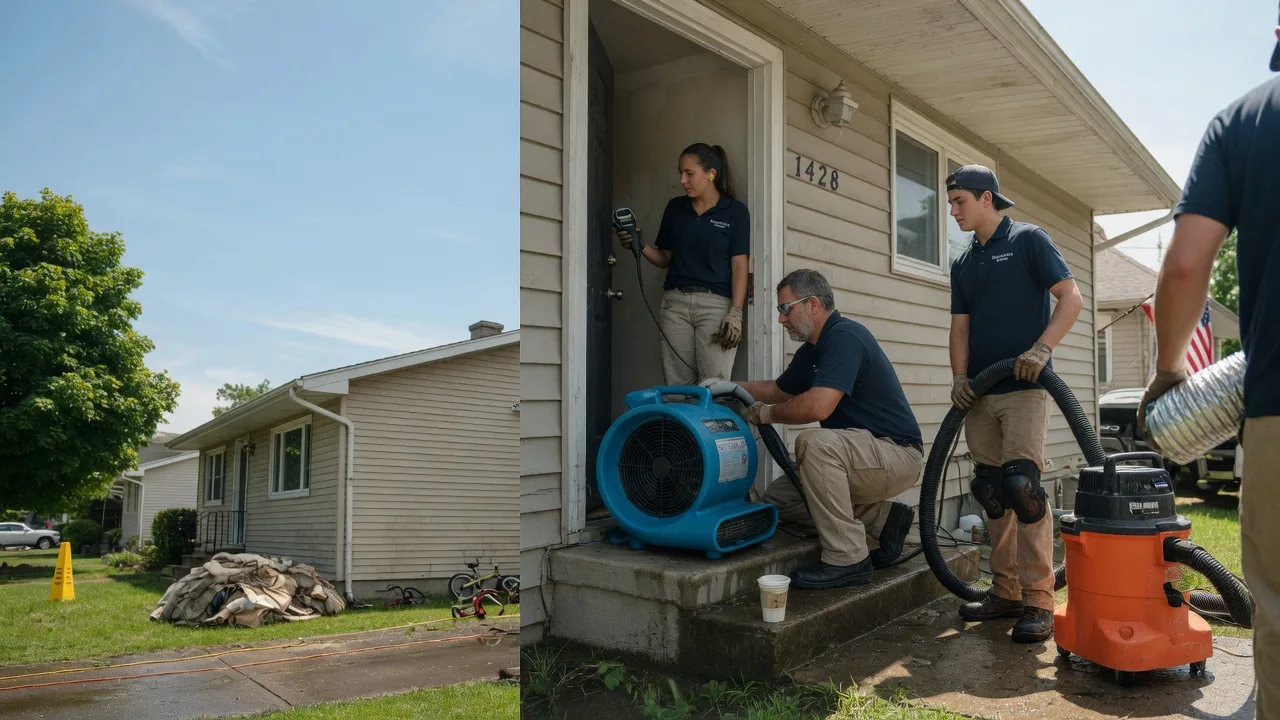 Water Damage Restoration in Sheridan, IL near me